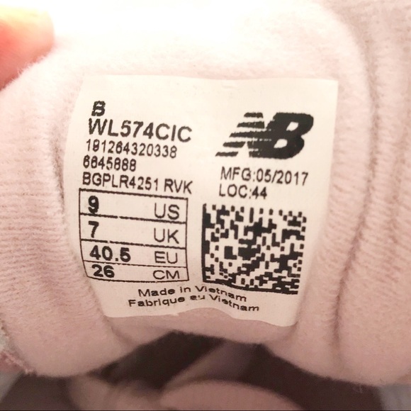 New Balance Womens 574 Sneaker NEW Shattered Pearl - Picture 8 of 8